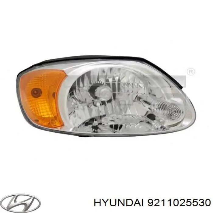 9211025530 Hyundai/Kia фара левая