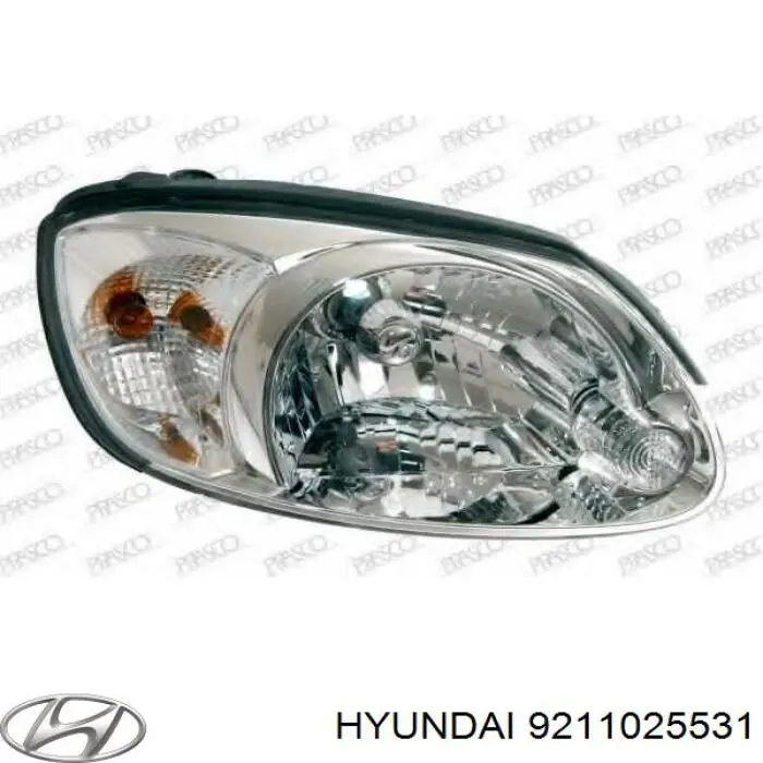 Фара левая 9211025531 Hyundai/Kia