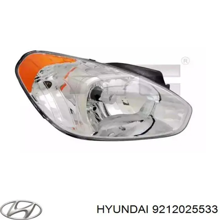 9212025533 Hyundai/Kia фара правая