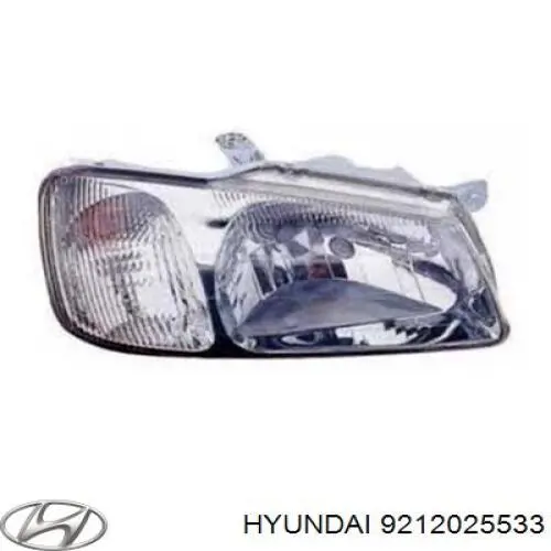 Правая блок фара Hyundai/Kia 9212025530 цена, от 31.12 USD