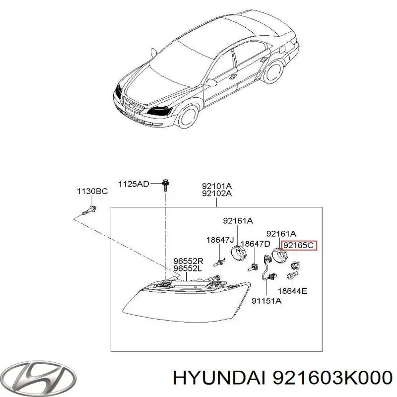 921603K000 Hyundai/Kia 