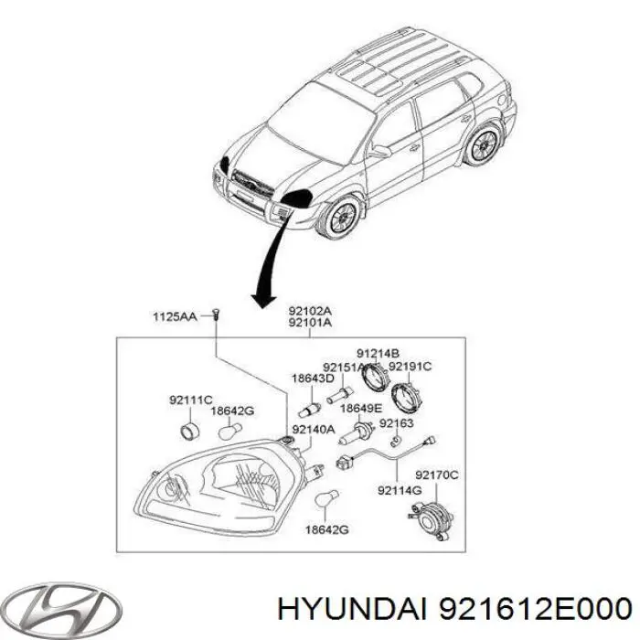 921612E000 Hyundai/Kia 