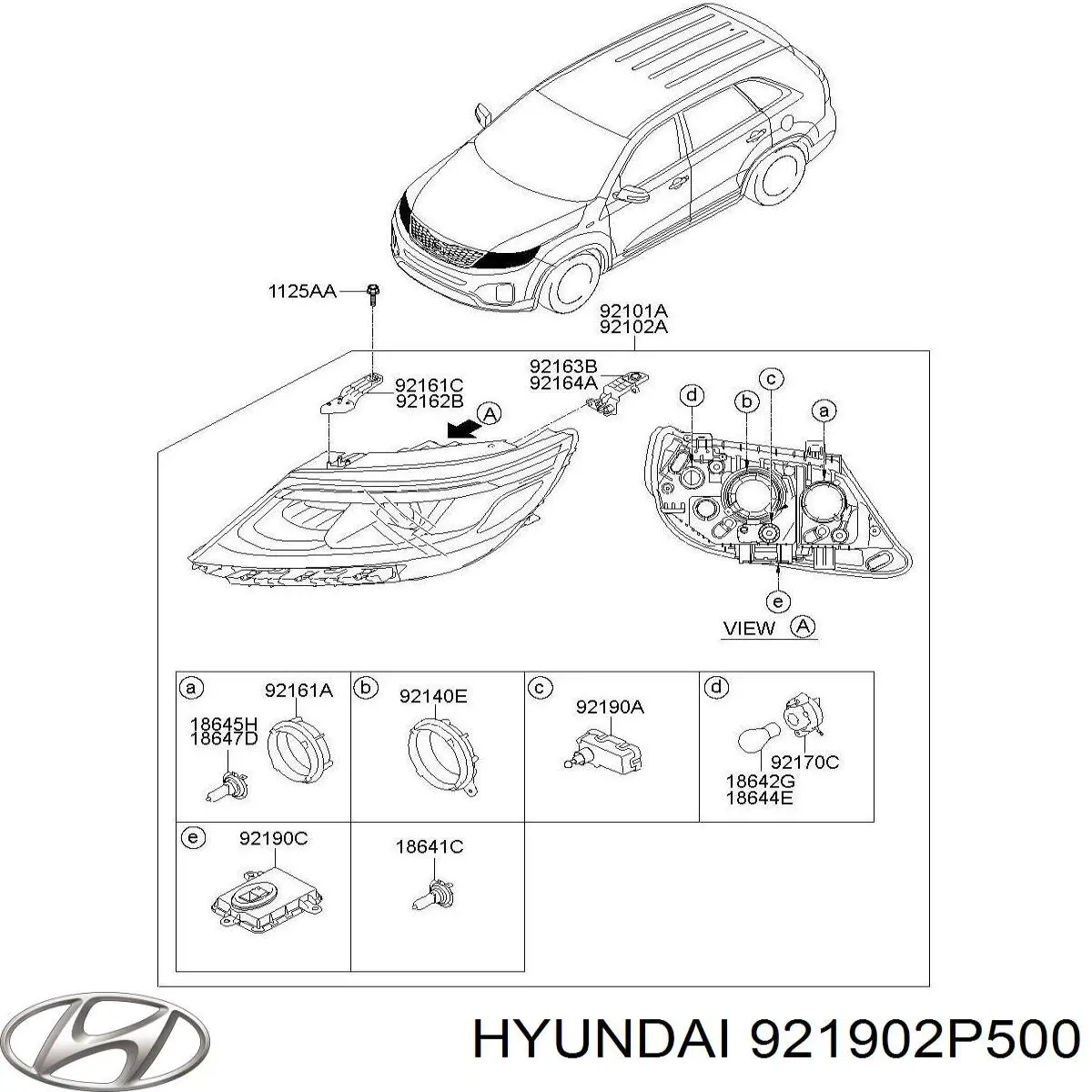 921902P500 Hyundai/Kia 