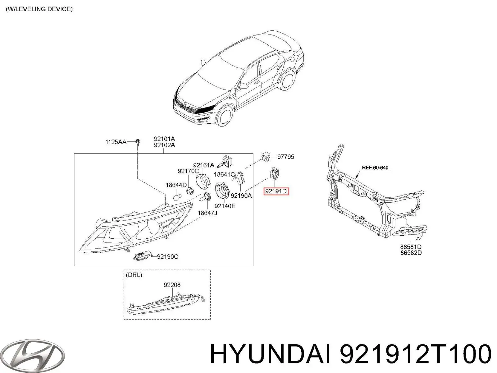  921912T100 Hyundai/Kia