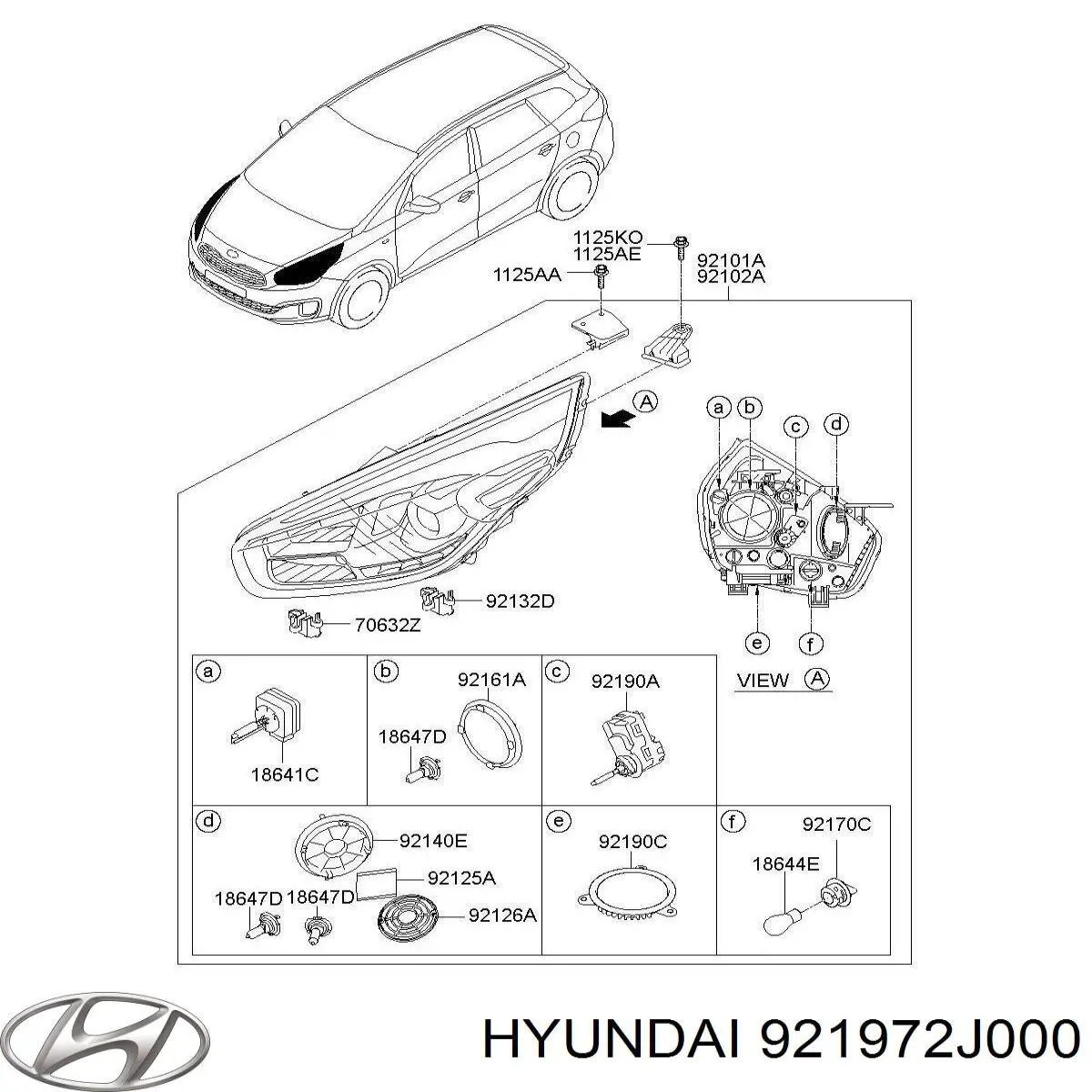  Hyundai/Kia 921972J000 цена, от 20.21 USD