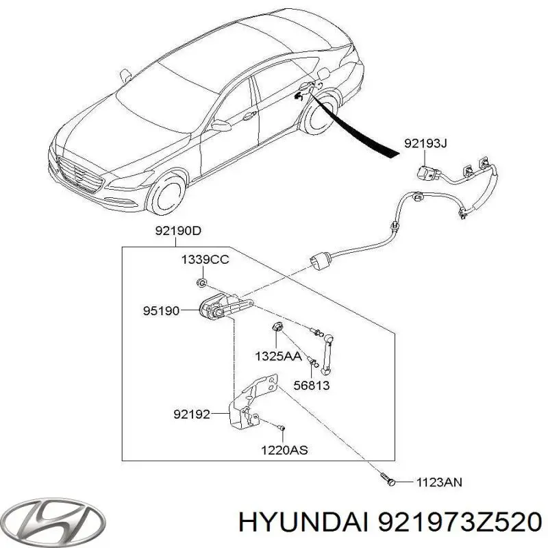  Hyundai/Kia 921973Z520 цена, от 12.57 USD