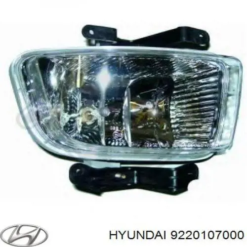 9220107000 Hyundai/Kia фара противотуманная левая
