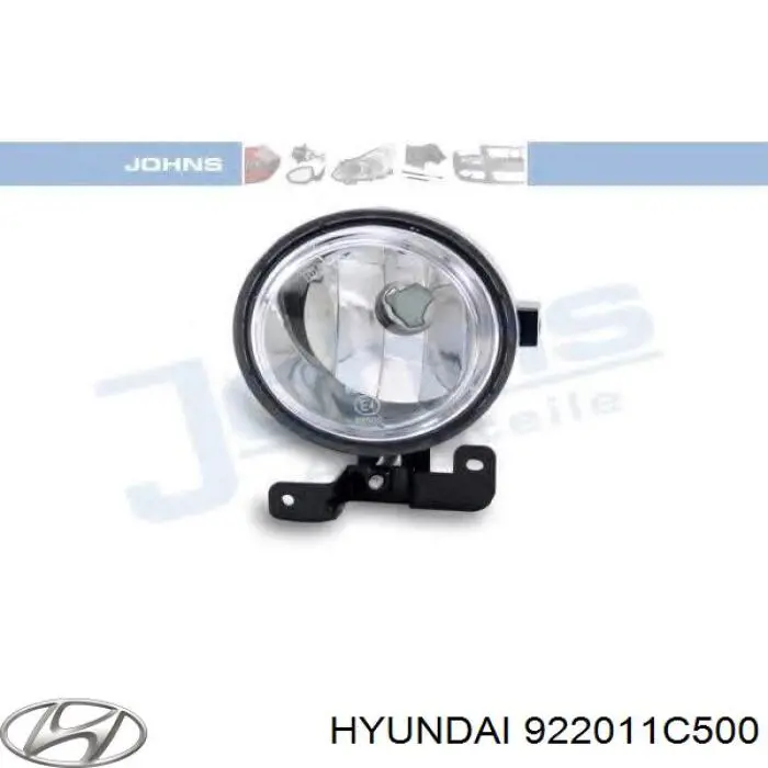 922011C500 Hyundai/Kia фара противотуманная левая