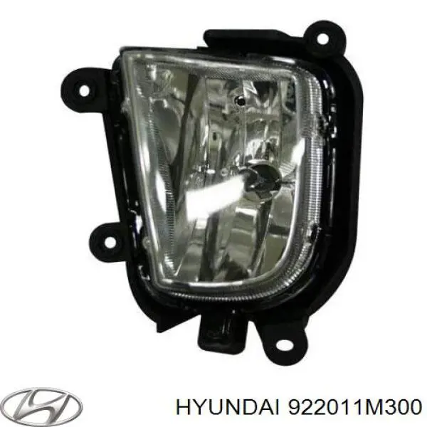 Фара противотуманная левая 922011M300 Hyundai/Kia