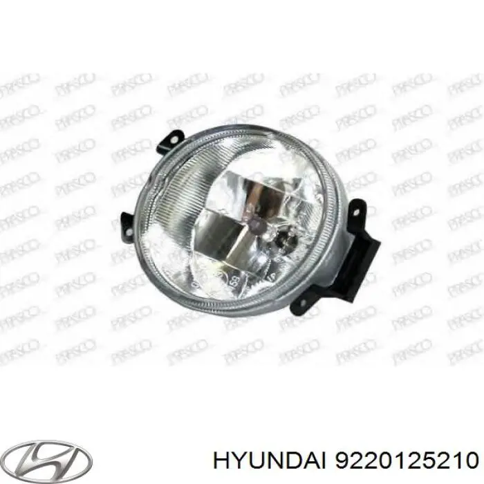 Фара противотуманная, левая Hyundai/Kia 9220125210 цена, от 6.39 USD
