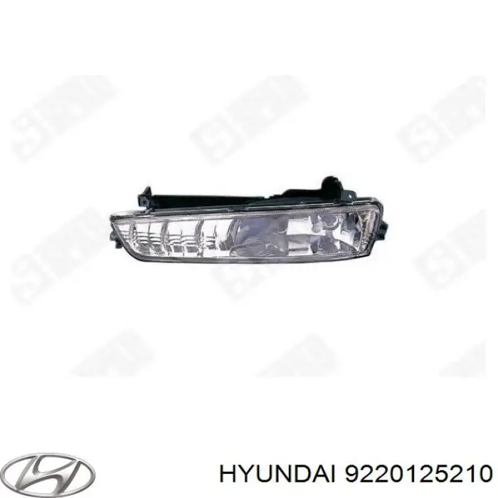 Купить 9220125210 Hyundai/Kia Противотуманка левая
