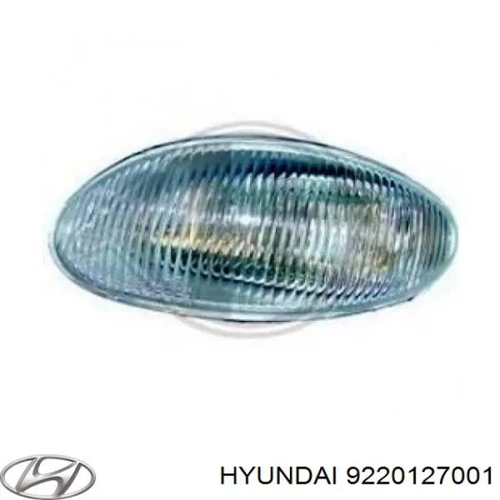 Фара протитуманна, ліва 9220127001 Hyundai/Kia