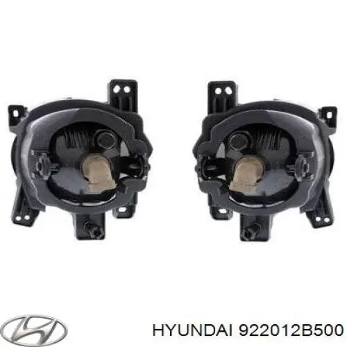 Купить 922012B500 Hyundai/Kia Противотуманка левая