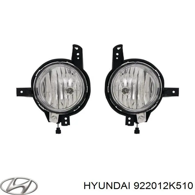 Фара противотуманная левая 922012K510 Hyundai/Kia