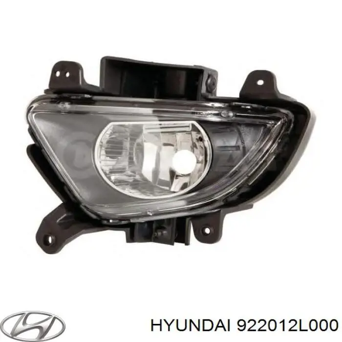 Фара противотуманная, левая Hyundai/Kia 922012L000 цена, от 28.51 USD
