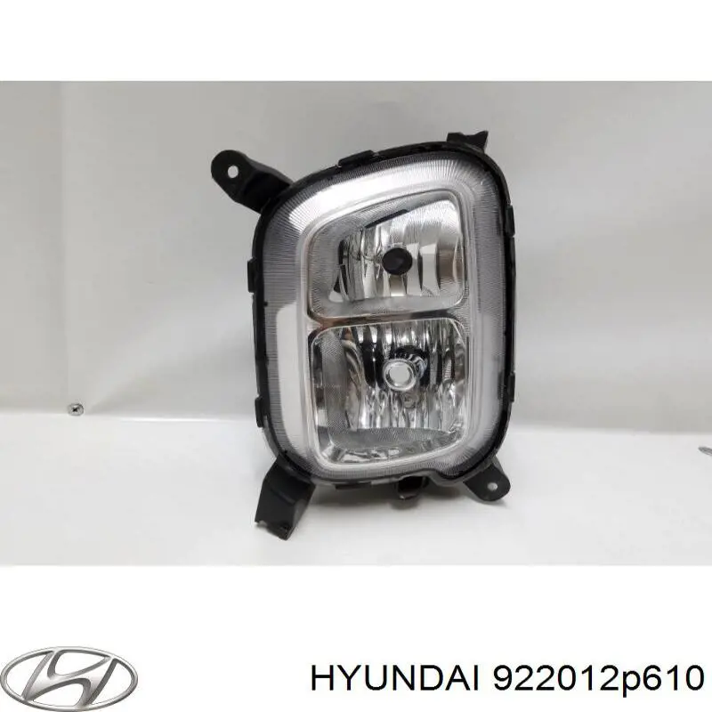 Фара противотуманная левая Hyundai/Kia 922012P610