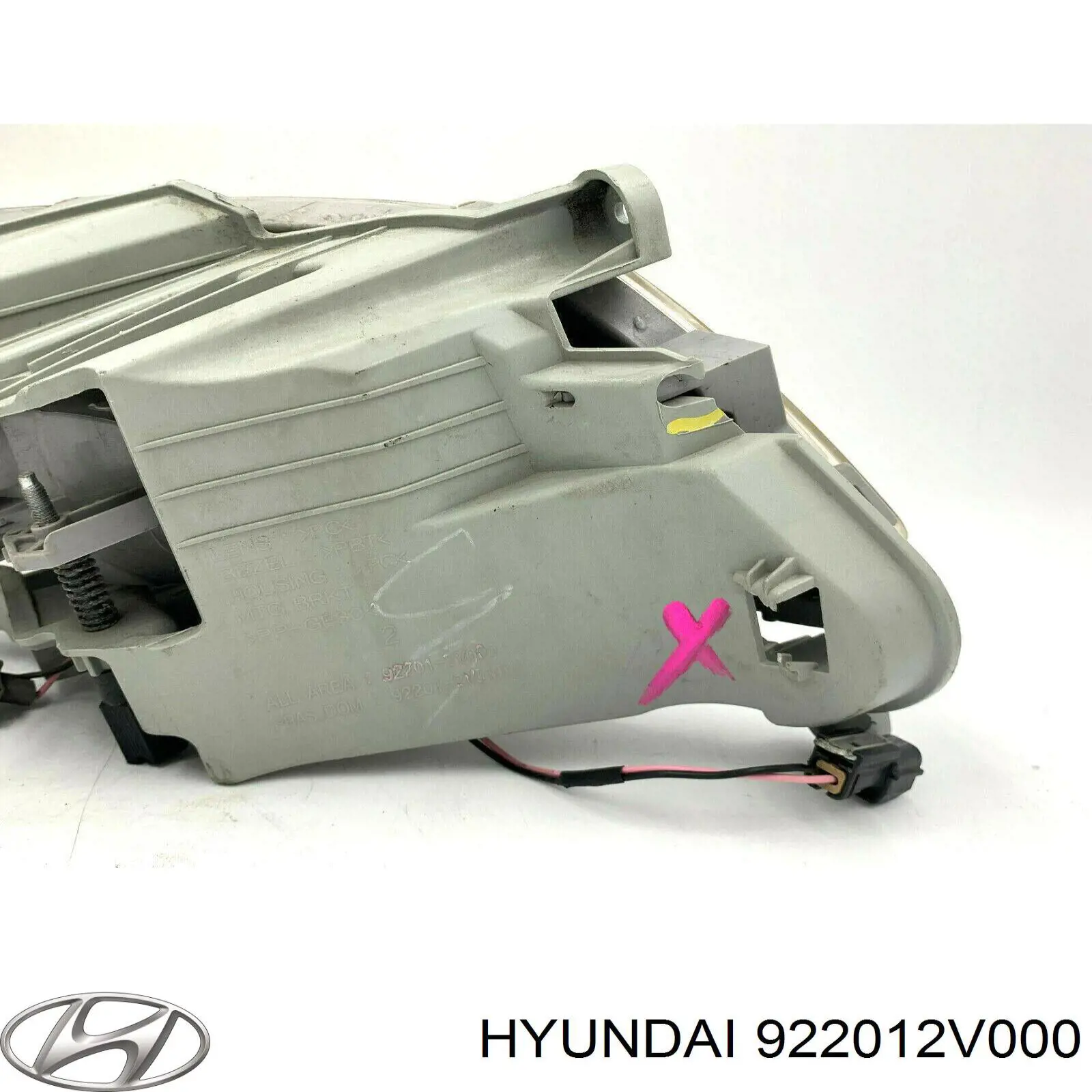 922012V000 Hyundai/Kia Противотуманная фара левая