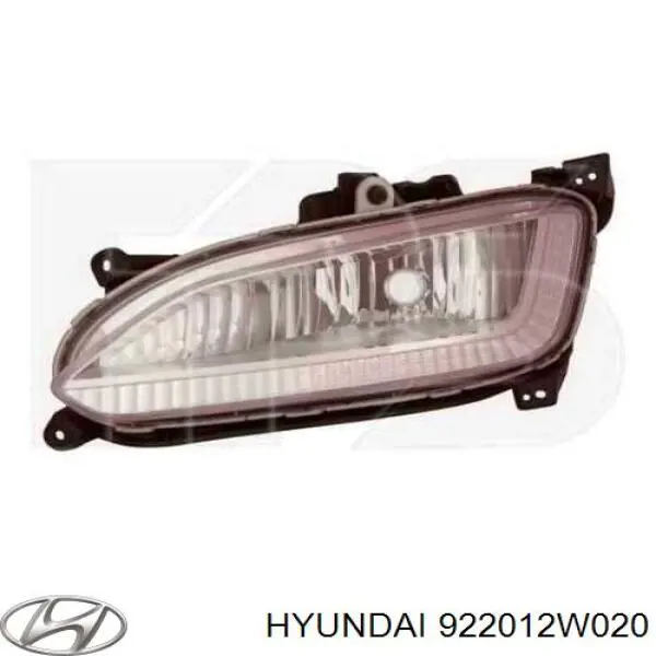 922012W020 Hyundai/Kia Противотуманная фара левая