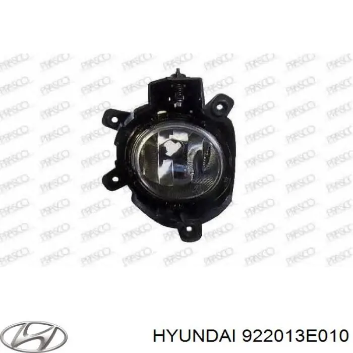 Купить 922013E010 Hyundai/Kia Противотуманка левая