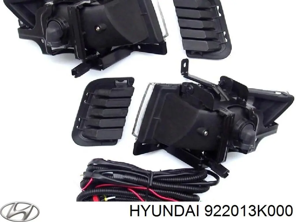 Купить 922013K000 Hyundai/Kia Противотуманка левая