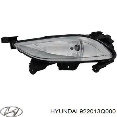 Фара противотуманная левая 922013Q000 Hyundai/Kia