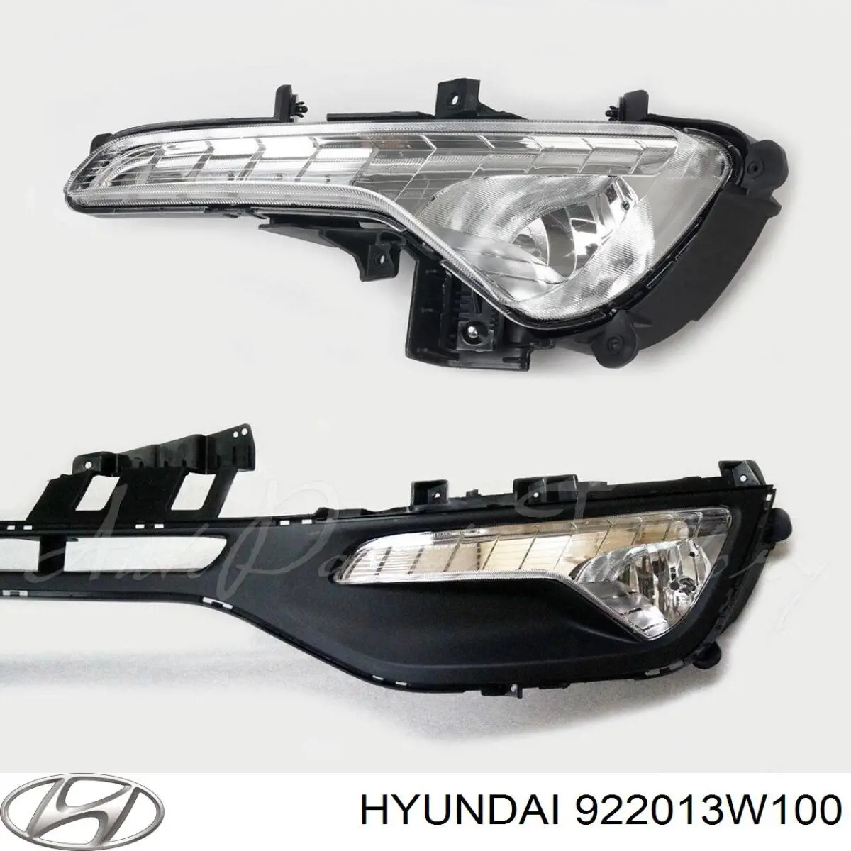 922013W100 Hyundai/Kia luzes de nevoeiro esquerdas