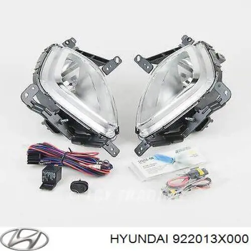 922013X000 Hyundai/Kia фара противотуманная левая