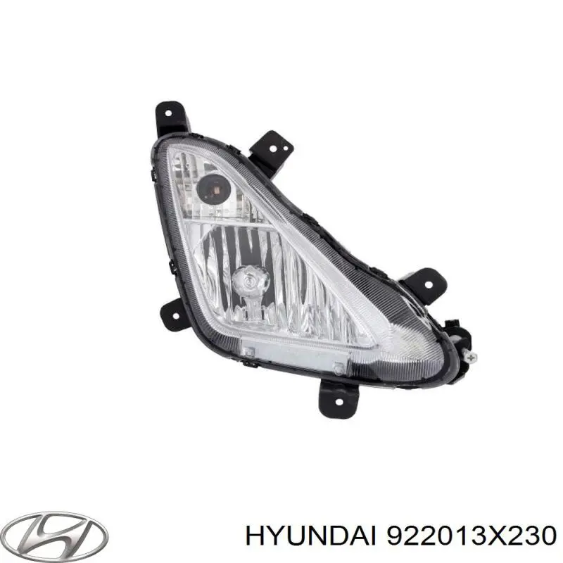 Фара противотуманная левая 922013X230 Hyundai/Kia