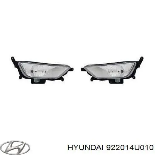 Фара противотуманная, левая Hyundai/Kia 922014U010 цена, от 74.75 USD