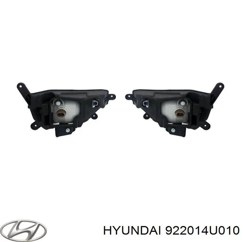 Купить 922014U010 Hyundai/Kia Противотуманка левая