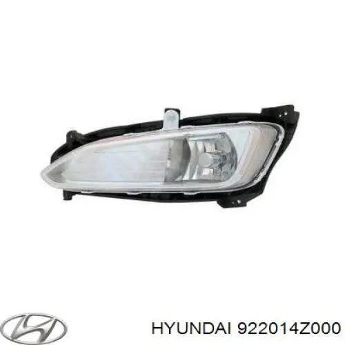 Фара противотуманная левая 922014Z000 Hyundai/Kia