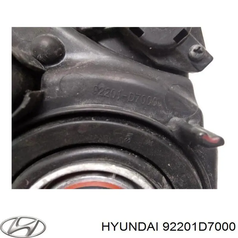 Фара противотуманная, левая Hyundai/Kia 92201D7000 цена, от 57.28 USD