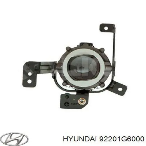 92201G6000 Hyundai/Kia Противотуманная фара левая