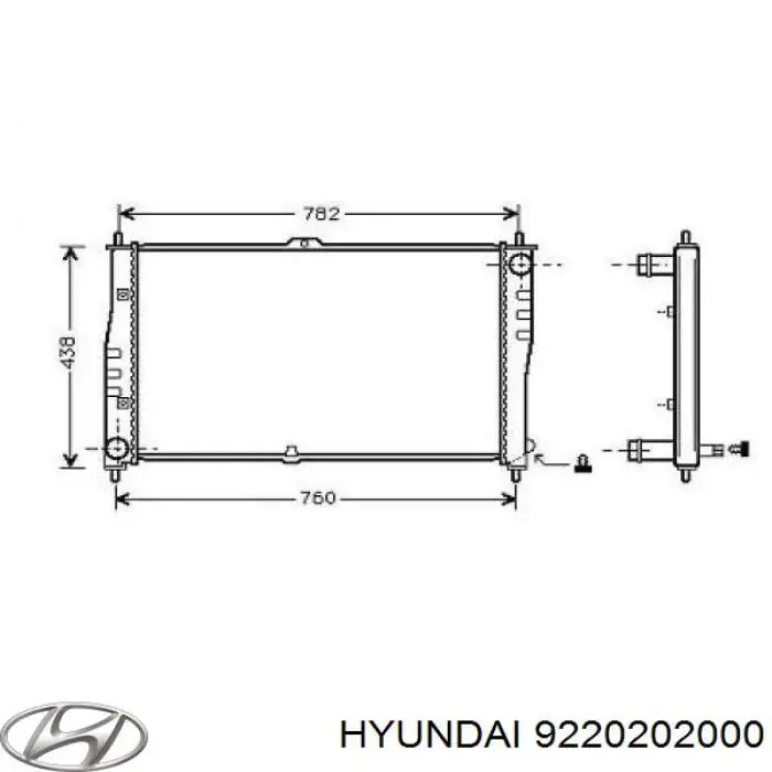 Купить 9220202000 Hyundai/Kia Туманка правая