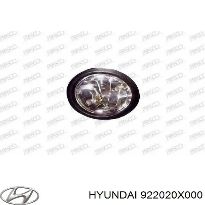 Купить 922020X000 Hyundai/Kia Туманка правая