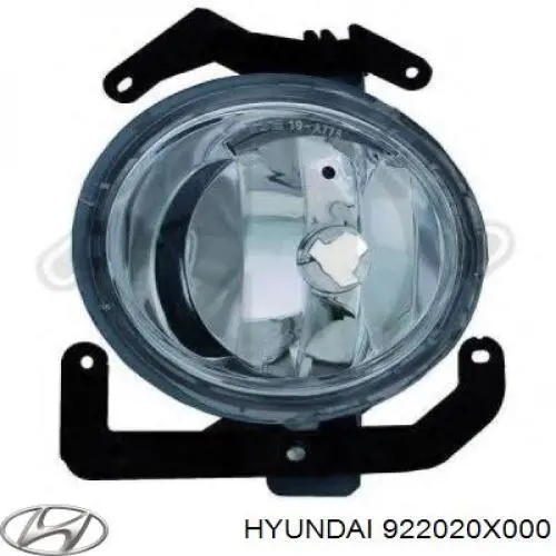 Faro antiniebla derecho 922020X000 Hyundai/Kia