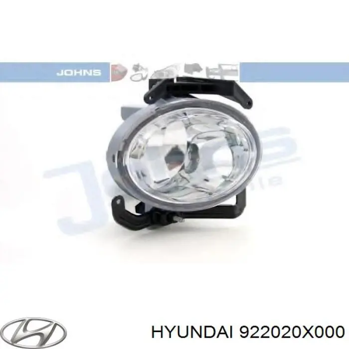 Фара противотуманная правая 922020X000 Hyundai/Kia