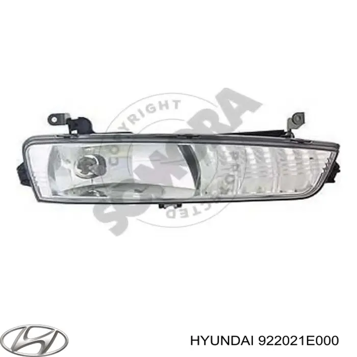 Фара противотуманная правая 922021E000 Hyundai/Kia