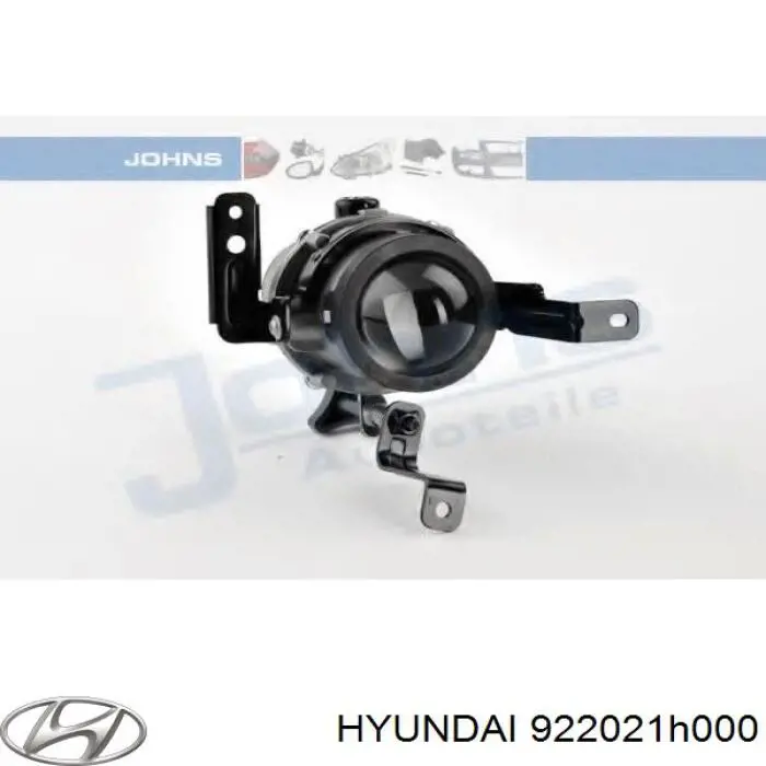 Фара противотуманная правая Hyundai/Kia 922021H000