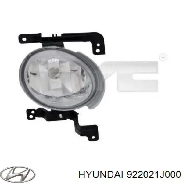 922021J000 Hyundai/Kia luzes de nevoeiro direitas