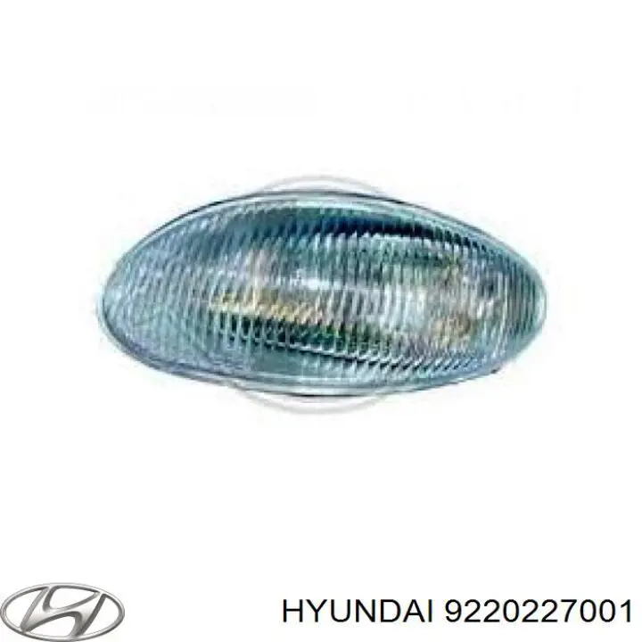 Противотуманная фара Хундай Купе RD (Hyundai Coupe)