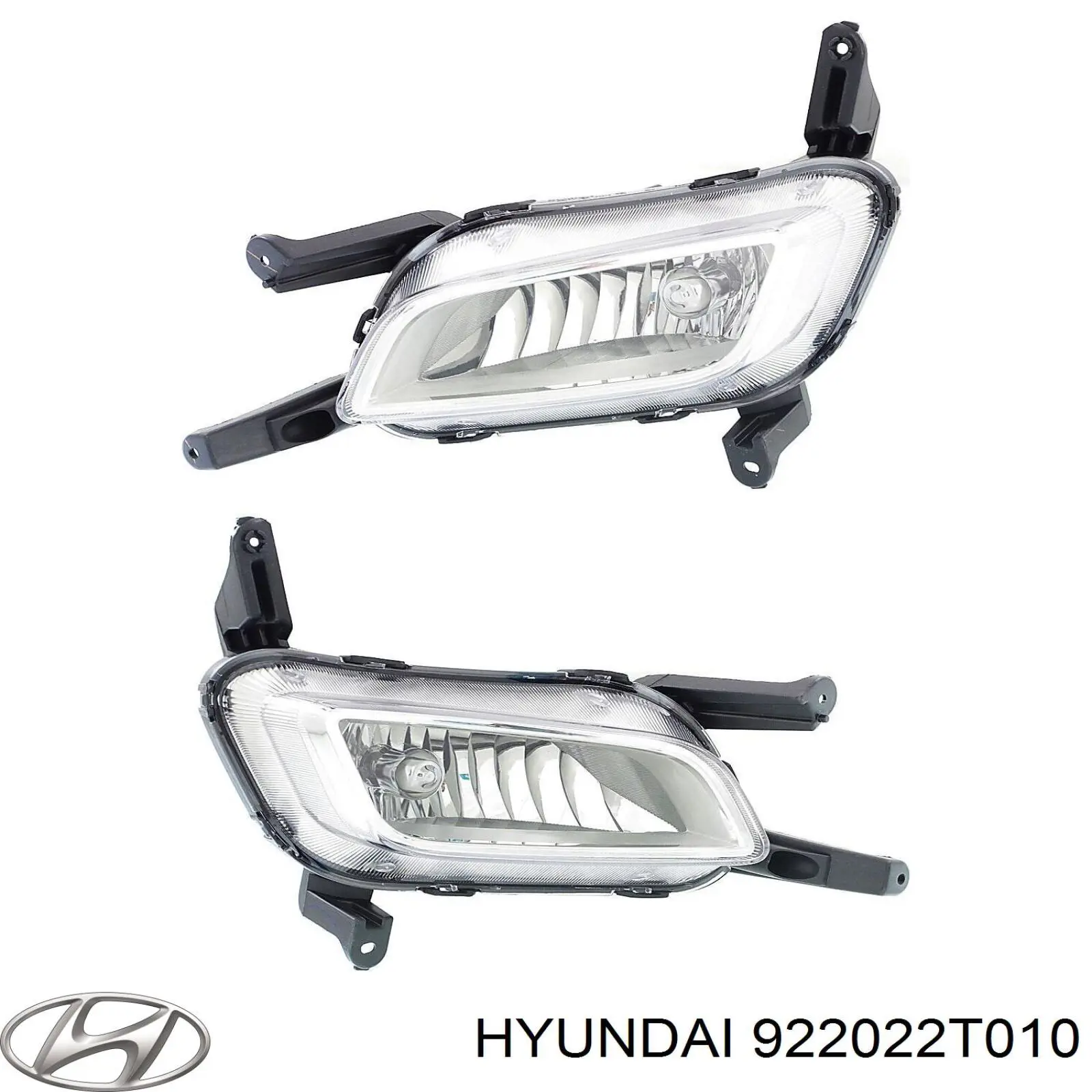 Правая противотуманная фара Hyundai/Kia 922022T010