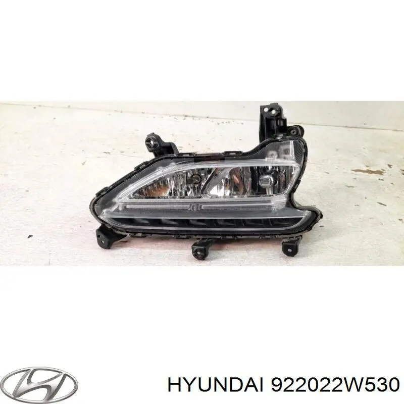 922022W530 Hyundai/Kia luzes de nevoeiro direitas