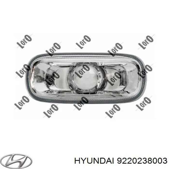 Фара противотуманная правая 9220238003 Hyundai/Kia