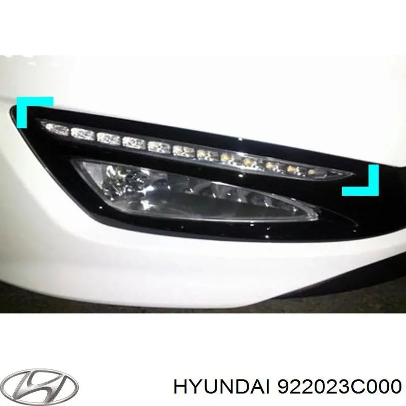 Фара противотуманная, правая Hyundai/Kia 922023C000 цена, от 19.03 USD