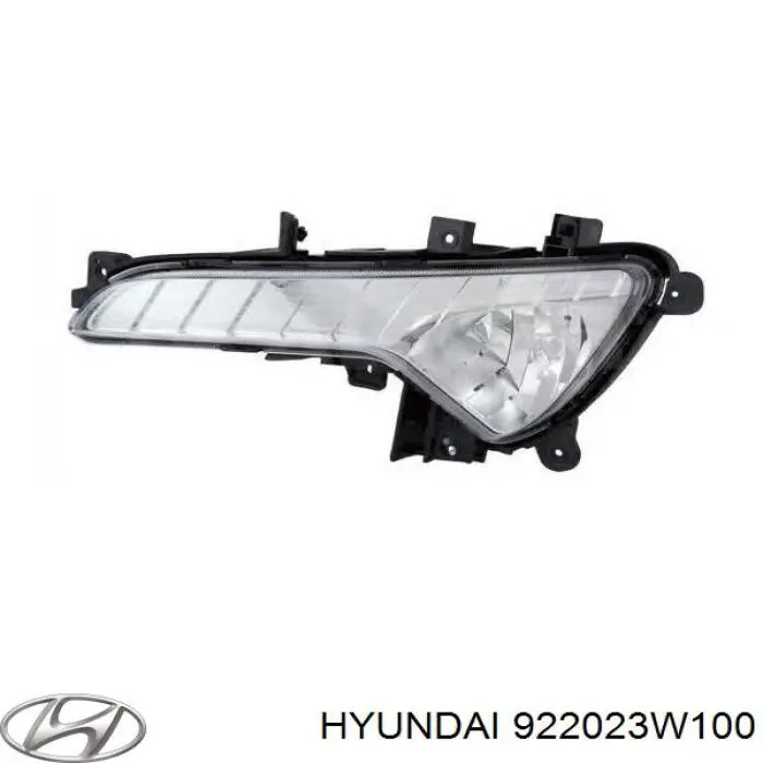 922023W100 Hyundai/Kia luzes de nevoeiro direitas