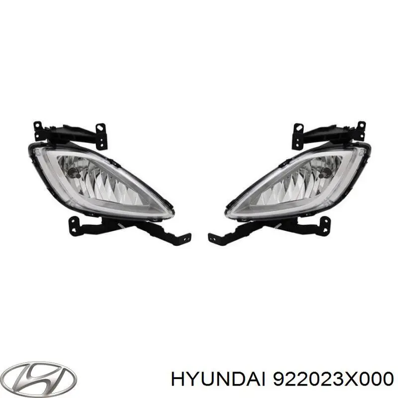 Фара противотуманная, правая Hyundai/Kia 922023X000 цена, от 30.79 USD