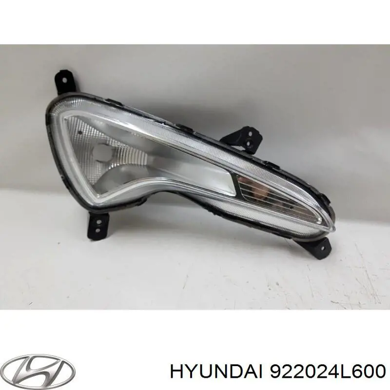 922024L600 Hyundai/Kia luzes de nevoeiro direitas