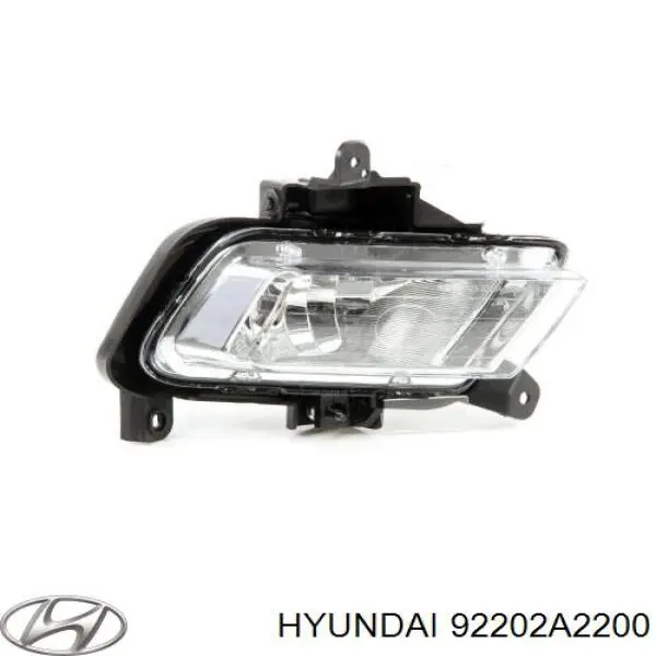 92202A2200 Hyundai/Kia luzes de nevoeiro direitas