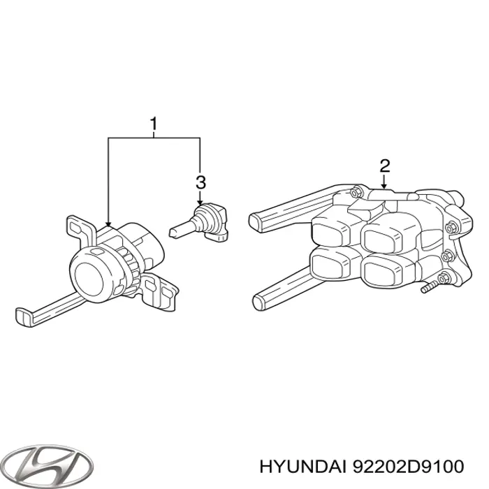  92202D9100 Hyundai/Kia